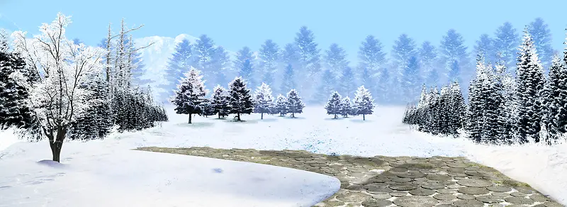 雪背景