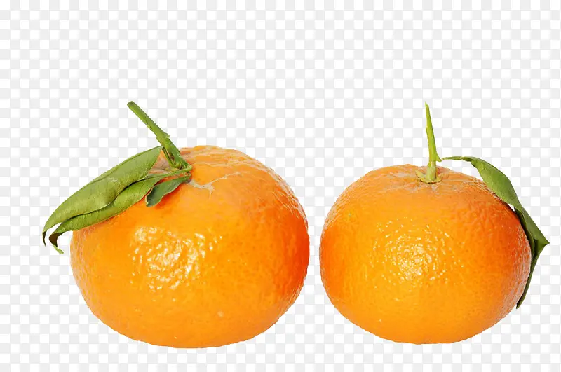 俩个大橘子