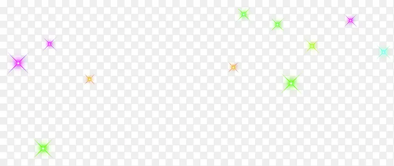 彩色卡通手绘星星高清