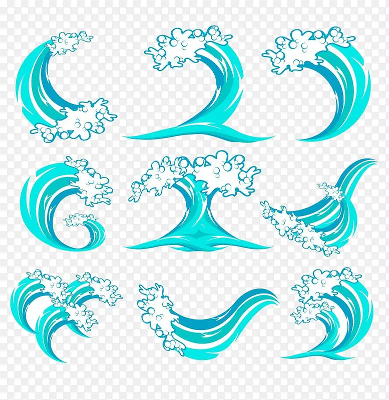 浪花PNG图片素材下载_图片编号10708235-PNG素材网