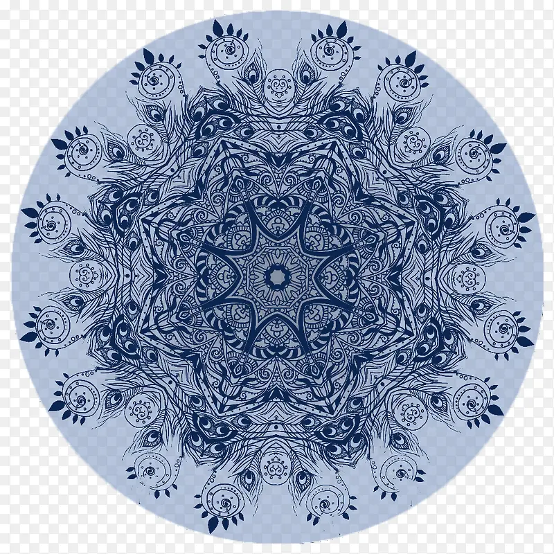 盘花