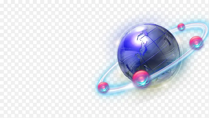 科技元素星球光效圆圈光效