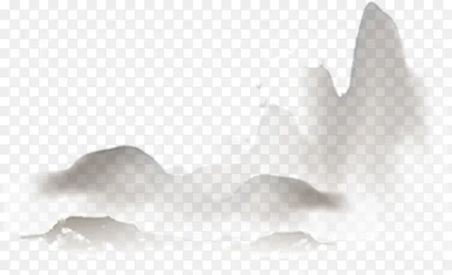 古风水墨山装饰PNG图片素材下载_图片编号10719290-PNG素材网