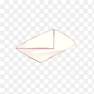 白色可爱卡通信封