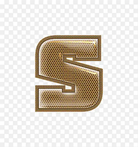 金属网字母s