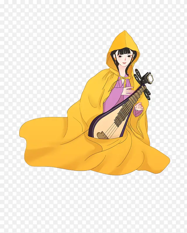 古典艺术美女元素