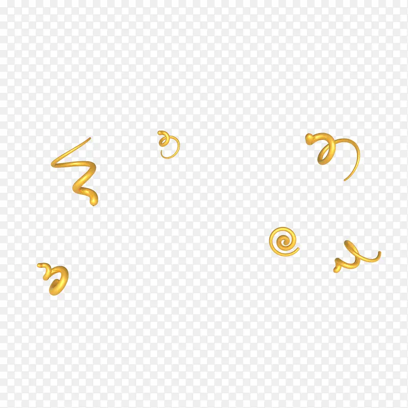C4D立体电商活动促销金色漂浮