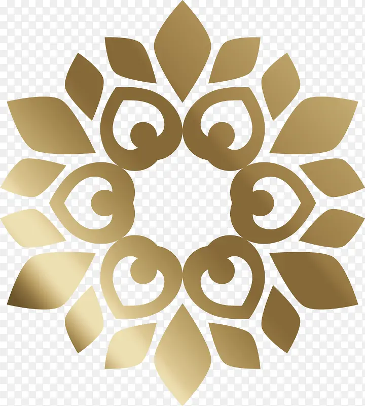 金色装饰花纹矢量图PNG图片素材下载_图片编号10736697-PNG素材网