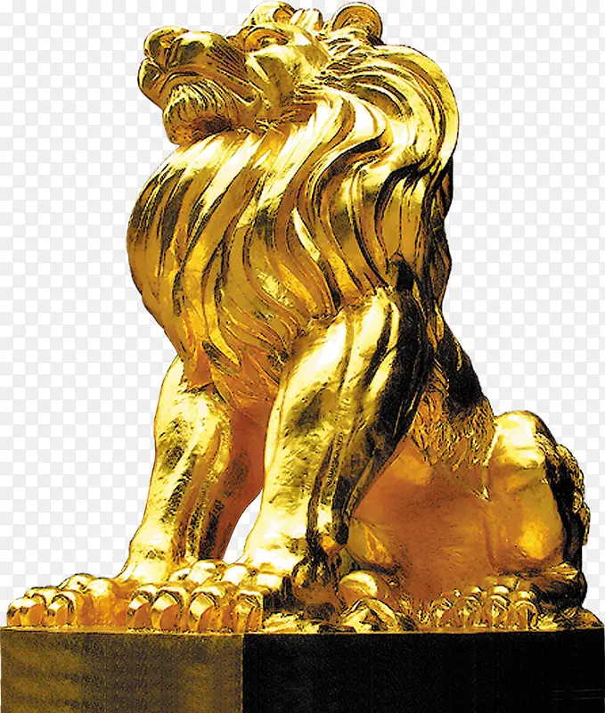 金色雕刻狮子装饰PNG图片素材下载_图片编号10736842-PNG素材网