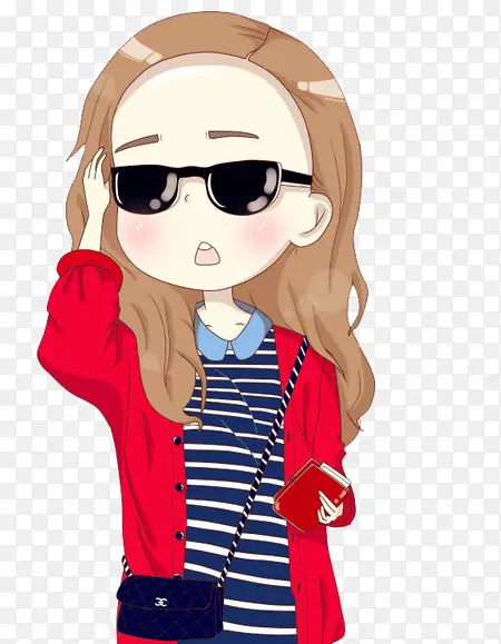 卡通娃娃卡通女孩