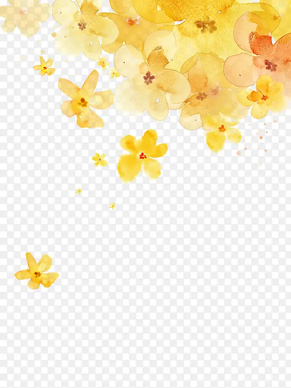 金色，花卉，彩绘，