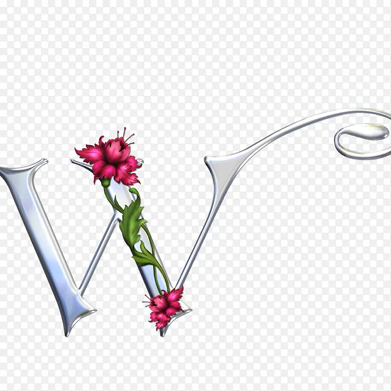 创意字母W