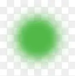绿色清新圆形设计