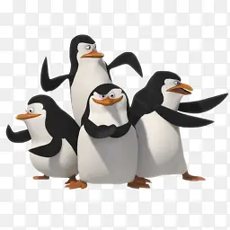 电影马达加斯加四只企鹅图标