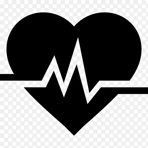 心电图和心脏图标