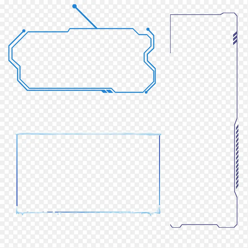 科技线条框条