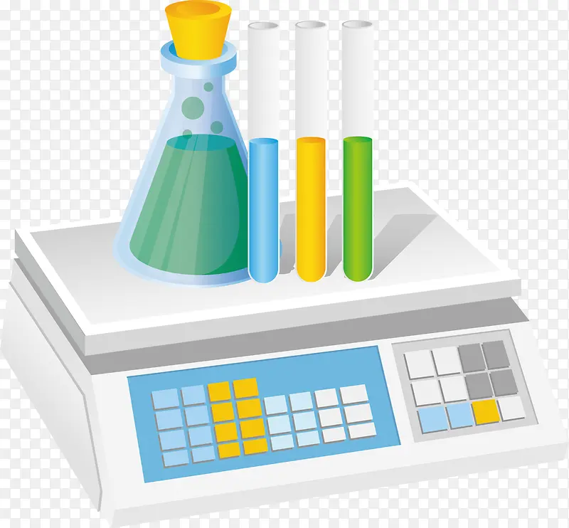 电子秤和化学药品