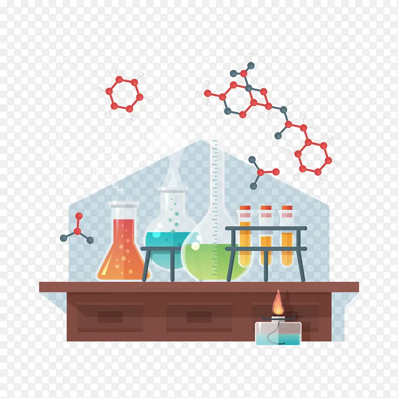 矢量手绘化学
