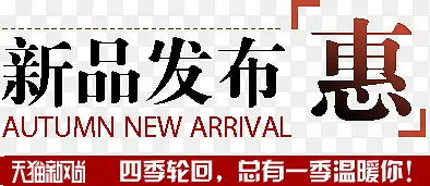 新品发布惠