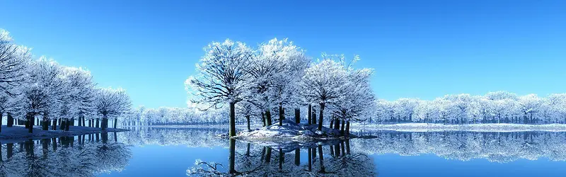 雪景背景图