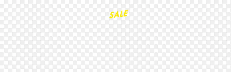 “SALE”黄色英文