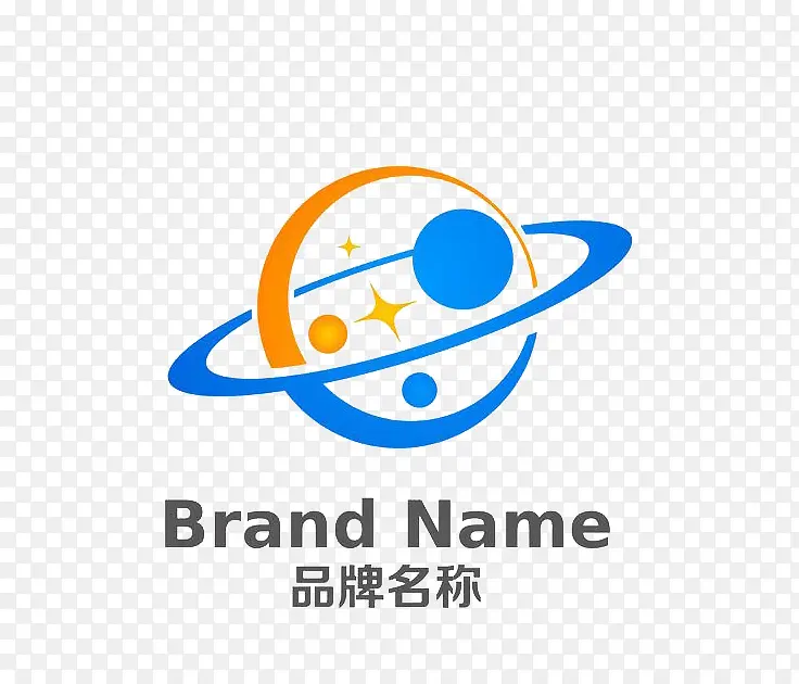 网络科技logo创意图标