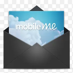 黑色mobile me 图标