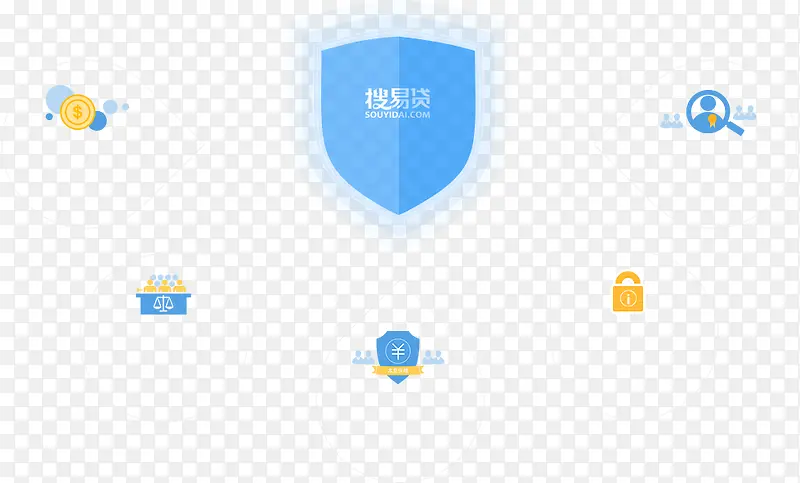 创意合成扁平风格logo标志