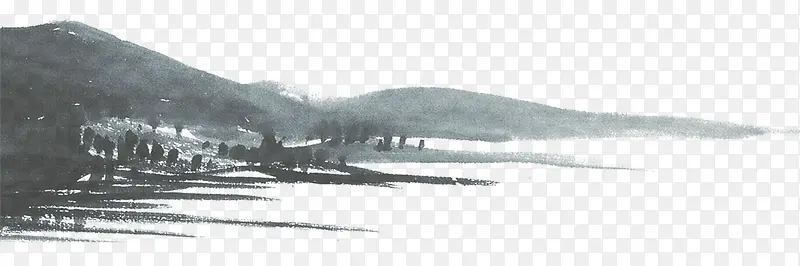 水墨古典场景古典