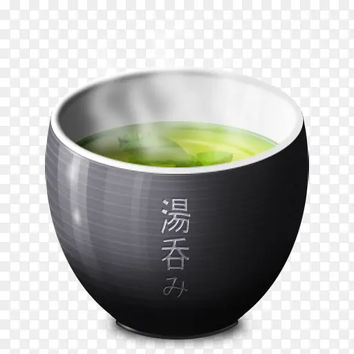 中国风茶杯喝茶