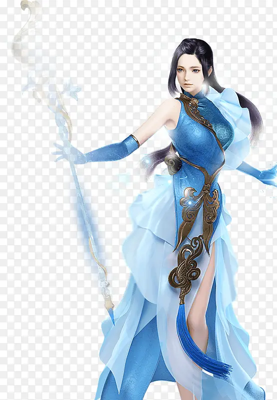 蓝色梦幻游戏人物