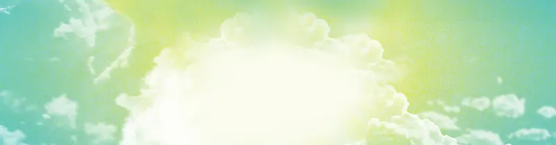 淘宝唯美云雾缭绕背景banner