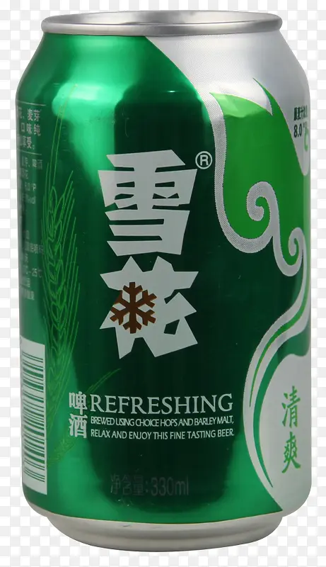 雪花清爽啤酒330ml