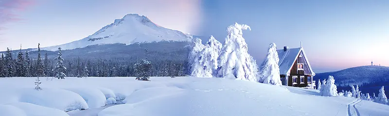 雪景背景