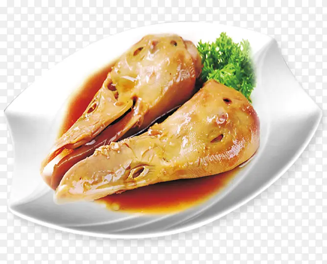 两个鸭头