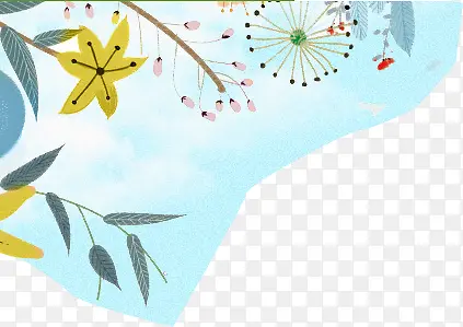 高清手绘海报促销图
