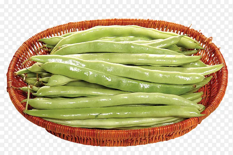 竹篮里的豆角