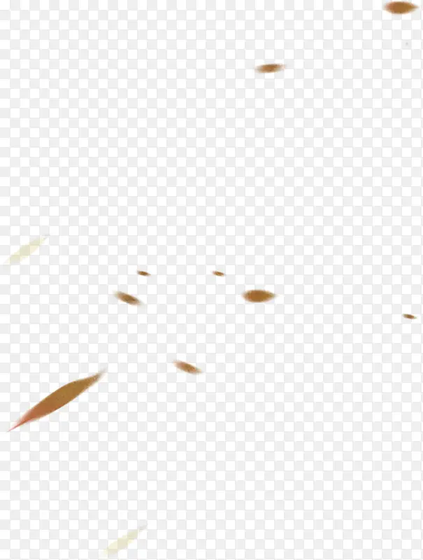 飞舞卡其色树叶