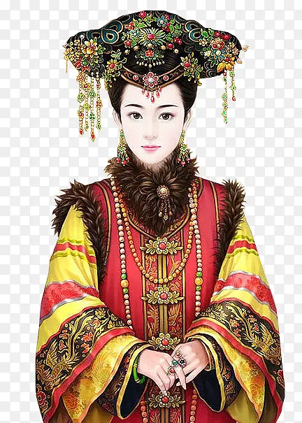 免抠古代女子人物