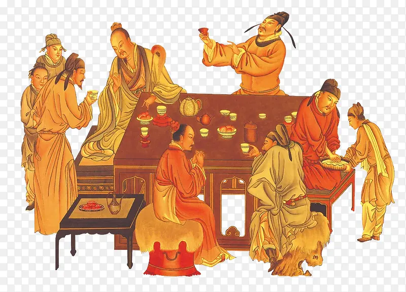 古代酒桌
