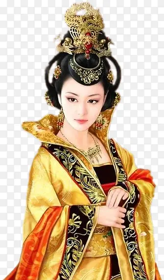 手绘免抠古代人物
