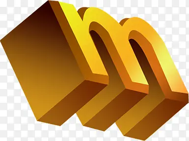 m字体平面设计