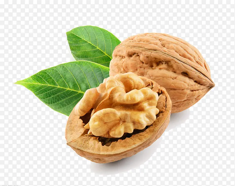 高清摄影新鲜的核桃
