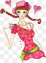 萌萌哒漂亮美女