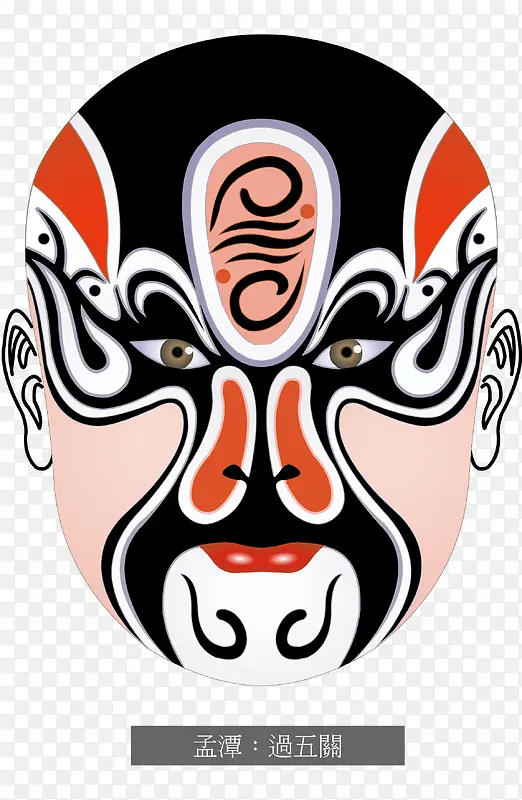 矢量京剧脸谱