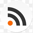 rss饲料简单的社交媒体图标