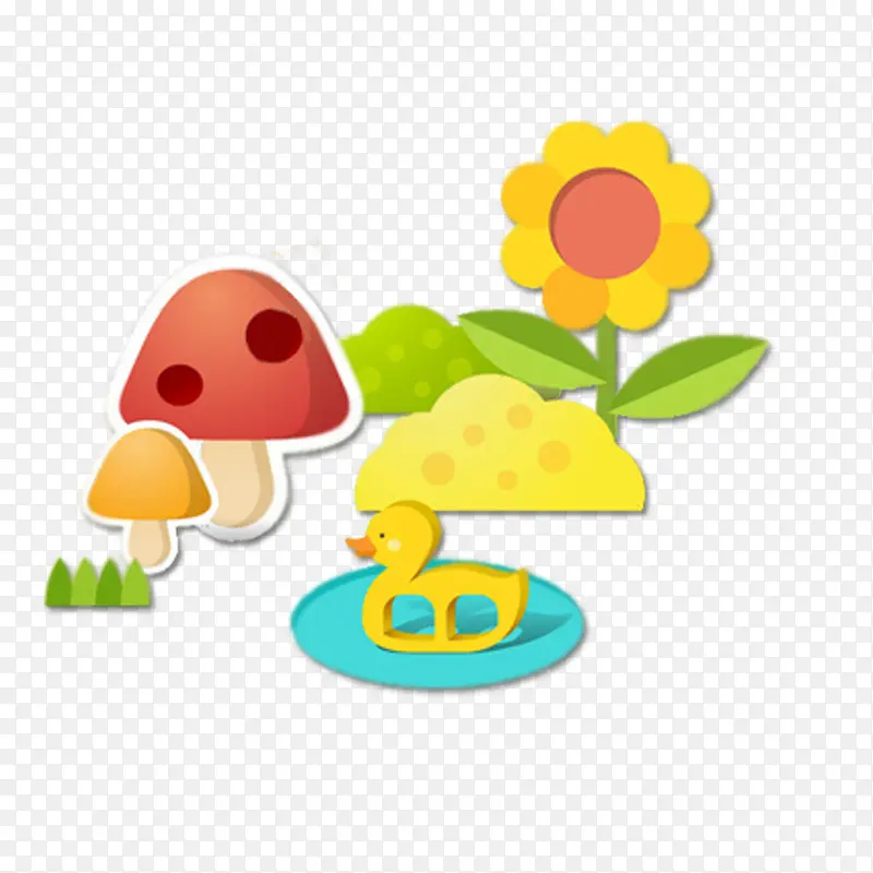 手绘小花