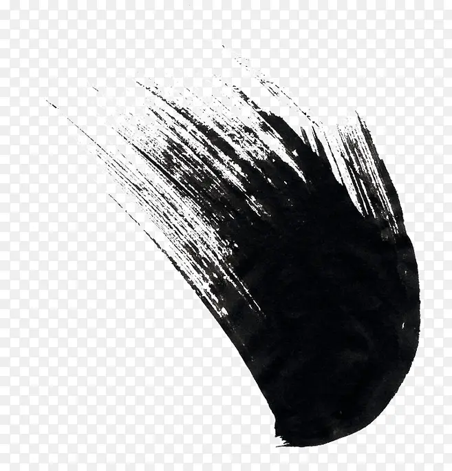 水墨女人长发随性