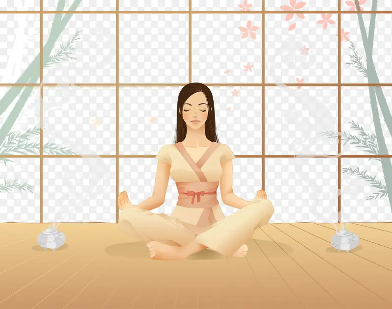 运动美女