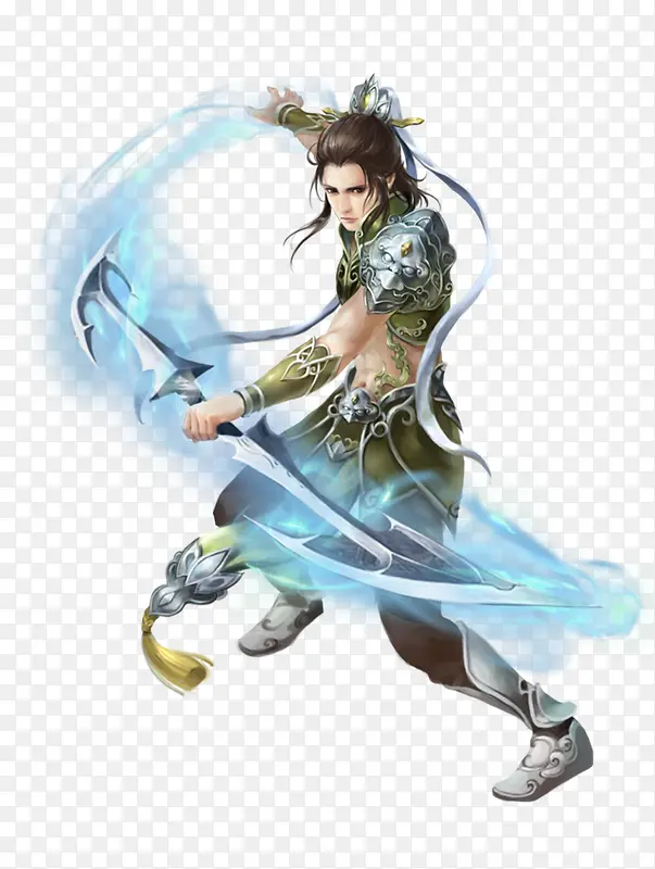 游戏原画男子